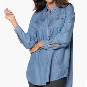 Stella Carakasi Washed Indigo Tunic in M